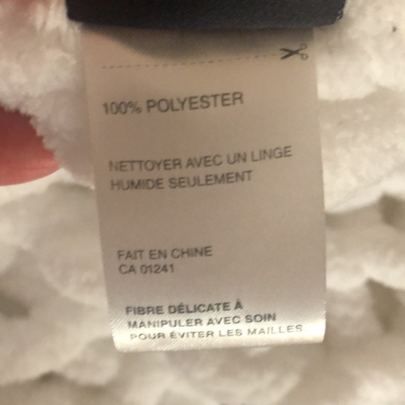 WHITE Fishing net throw blanket - Picture 4 of 6